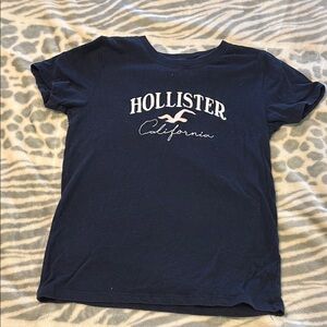 Hollister Navy Blue T-Shirt
